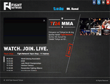 Tablet Screenshot of fightnetworkturkey.com